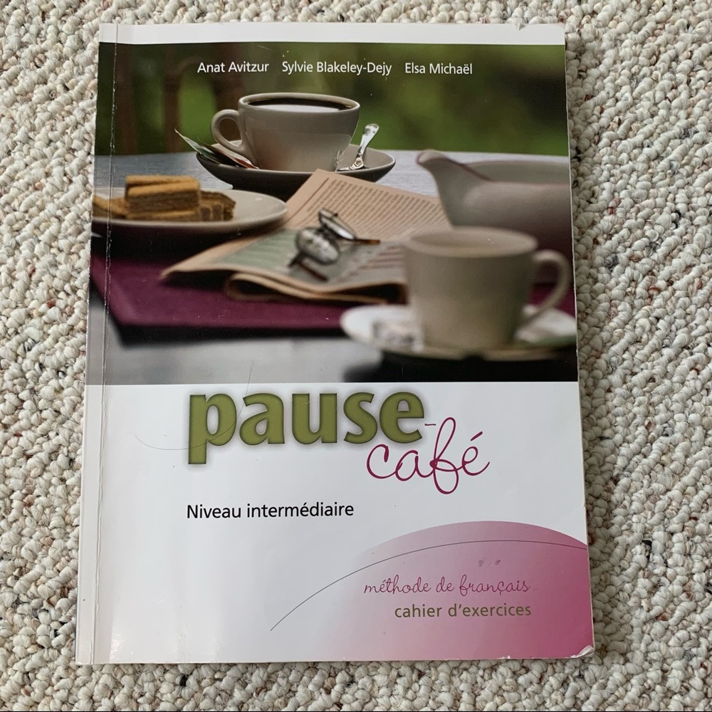 ✨2/20✨ Pause Café niveau intermédiaire cahier d’exercices